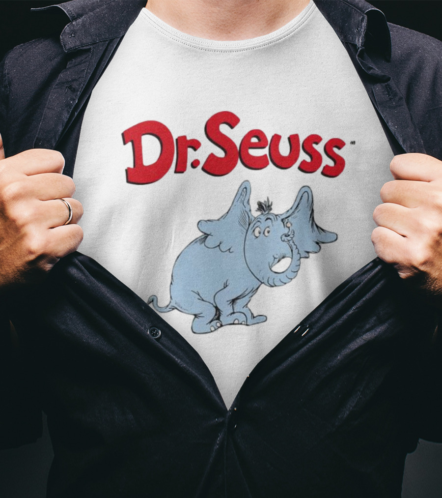 Dr. Seuss Horton Blue Elephant Classic T-Shirt