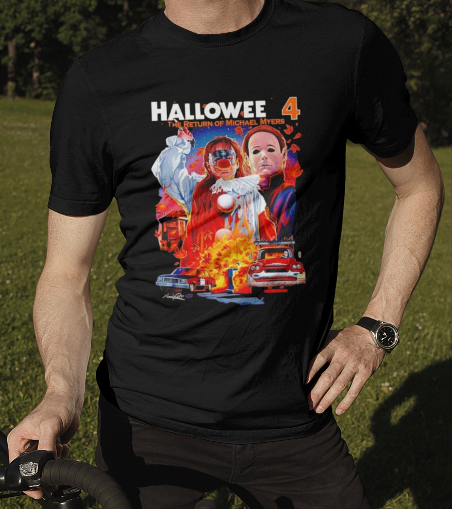 Halloween 4 The Return Of Michael Myers Cold Blood T-Shirt