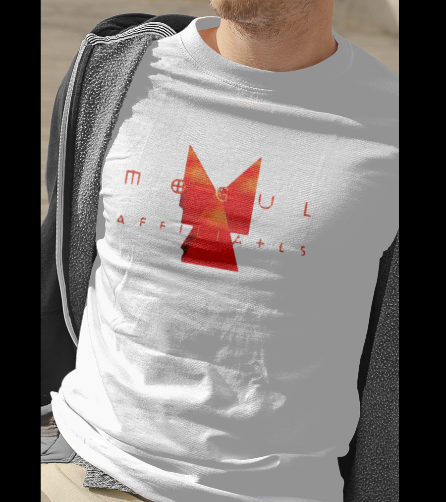 Mogul Affiliates Swerve Strickland Red M Triangles T-Shirt