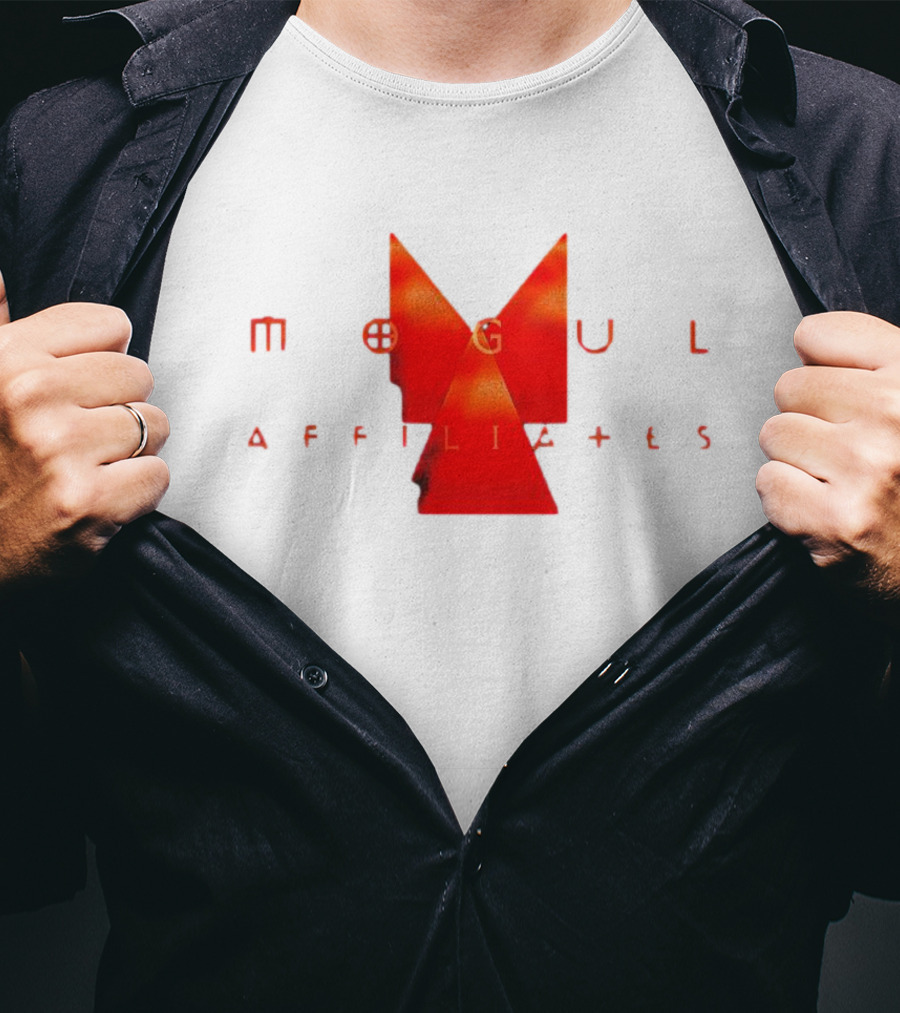 Mogul Affiliates Swerve Strickland Red M Triangles T-Shirt