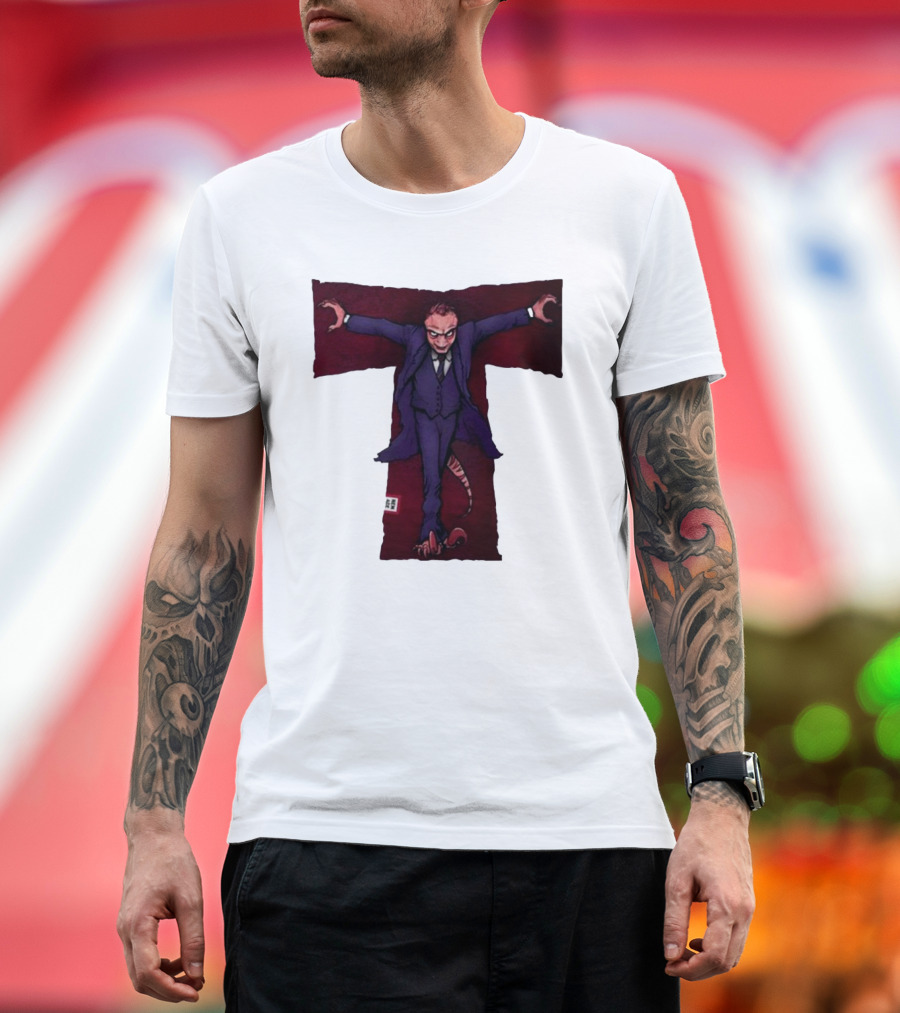 Torontosaurz Darkodon Suit-Clad T-Pose Character with Tail T-Shirt