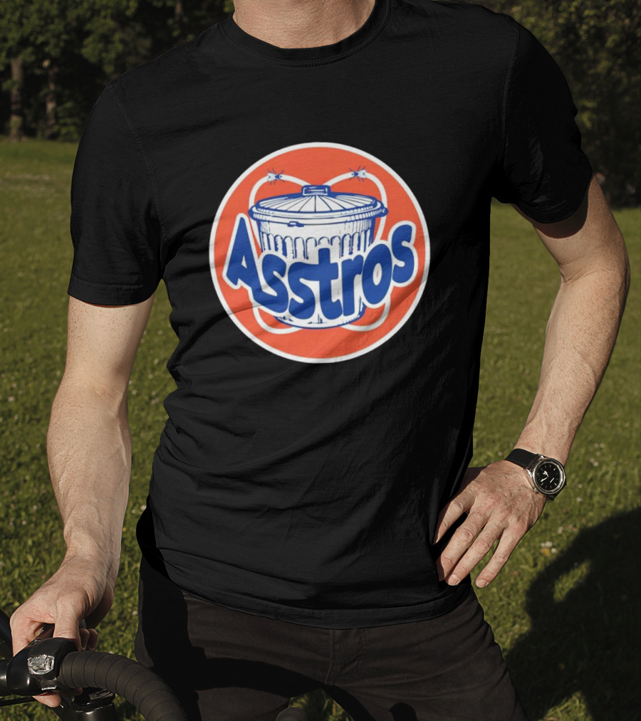 Trash Can Asstros Flies T-Shirt