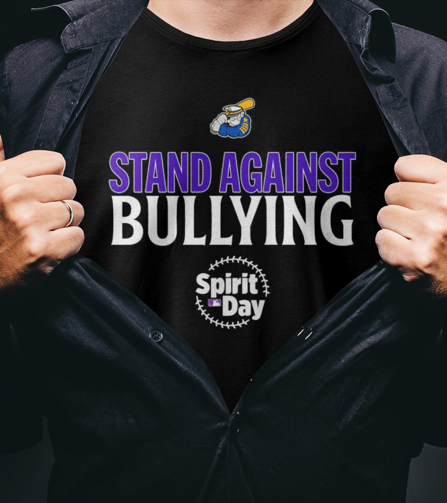 Lake County Captains Stand Against Bullying Spirit Day T-Shirt