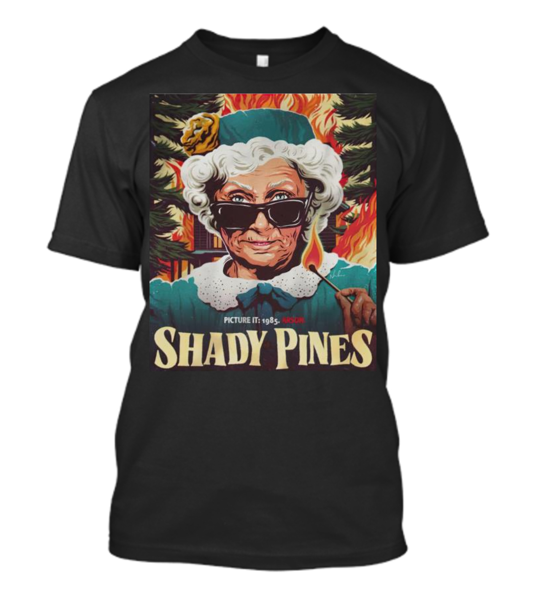 Shady Pines Picture It 1985 Ascum T-Shirt