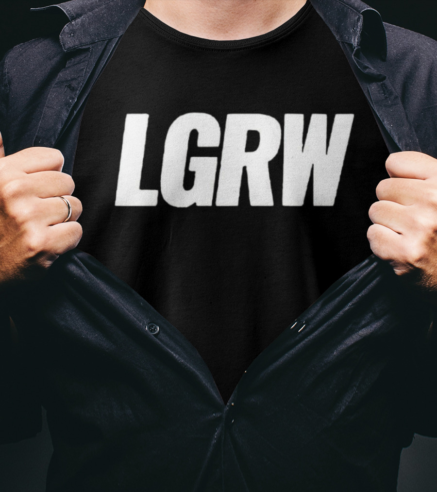 LGRW Detroit Red Wings Hockey Team Fan Gear T-Shirt