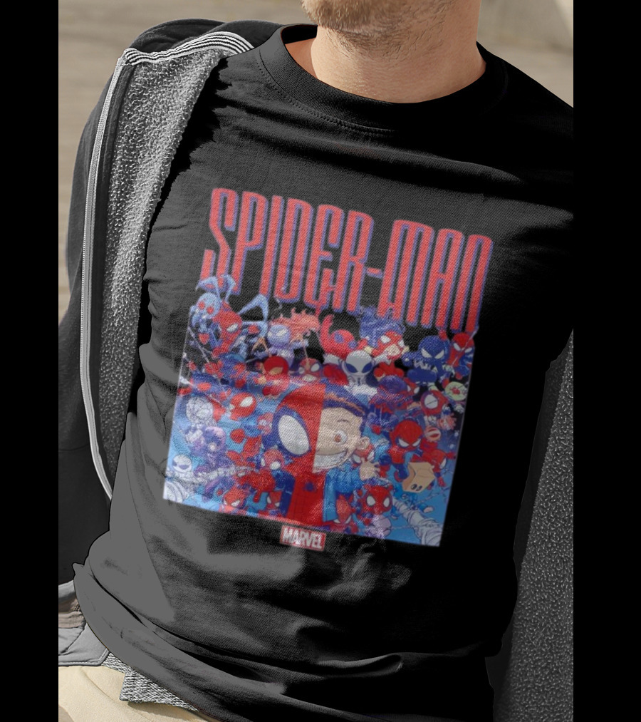 Marvel Spider-Man Cartoon Group Adventure T-Shirt