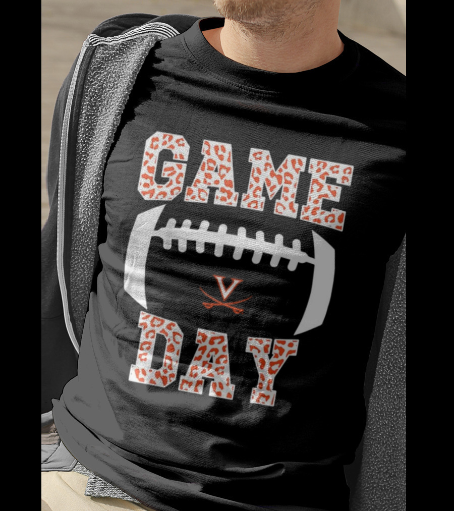 Virginia Cavaliers Game Day Football T-Shirt