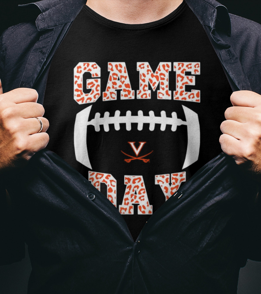 Virginia Cavaliers Game Day Football T-Shirt