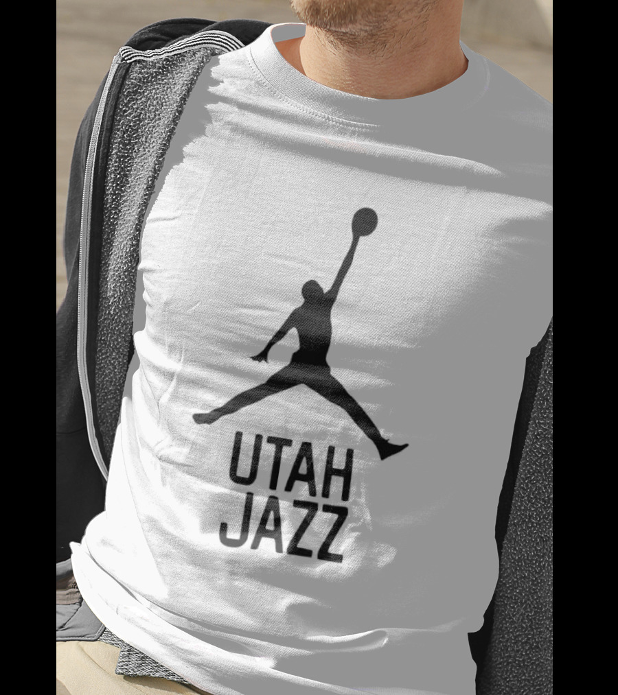 Utah Jazz Jumpman Basketball T-Shirt