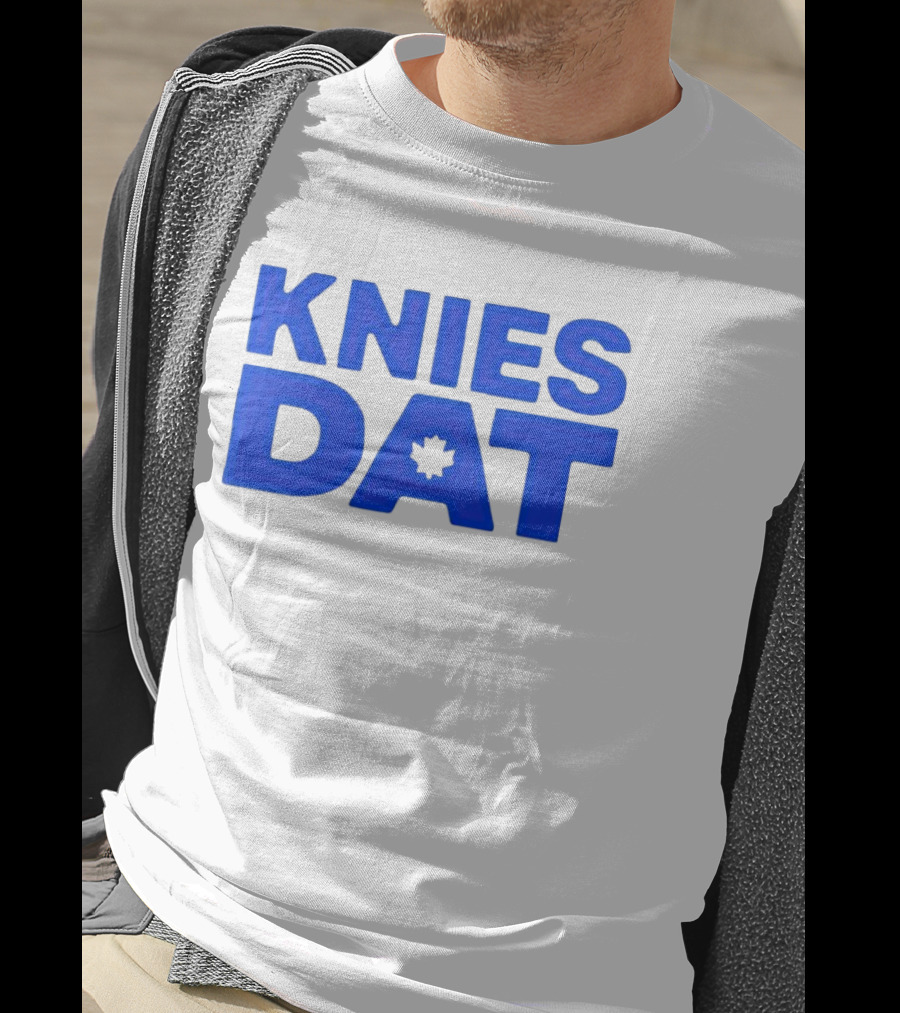 Knies Dat Canada Maple Leaf Hockey Connection T-Shirt