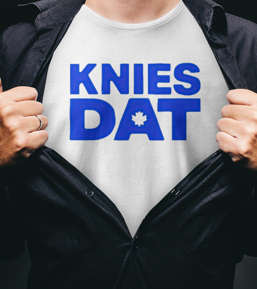 Knies Dat Canada Maple Leaf Hockey Connection T-Shirt