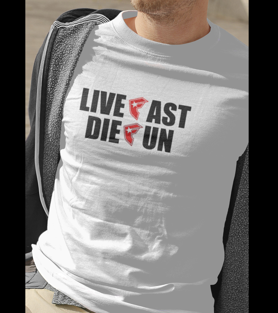 Live Fast Die Fun FaZe Clan T-Shirt