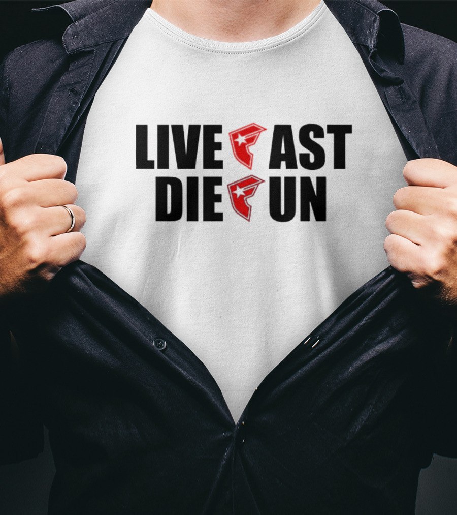 Live Fast Die Fun FaZe Clan T-Shirt