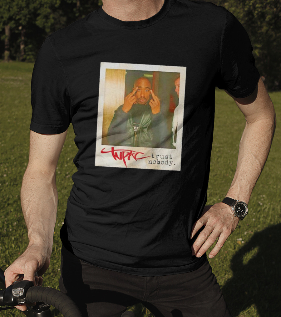Tupac Polaroid Trust Nobody T-Shirt