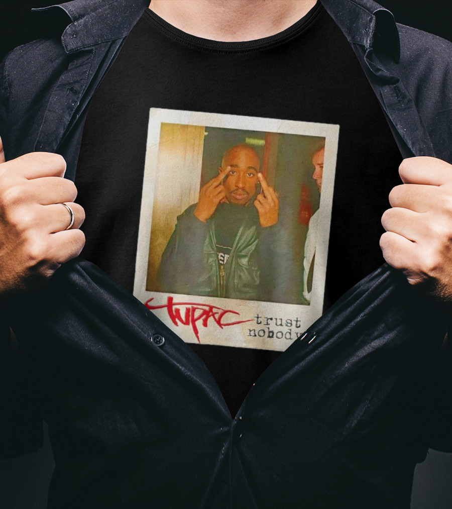 Tupac Polaroid Trust Nobody T-Shirt