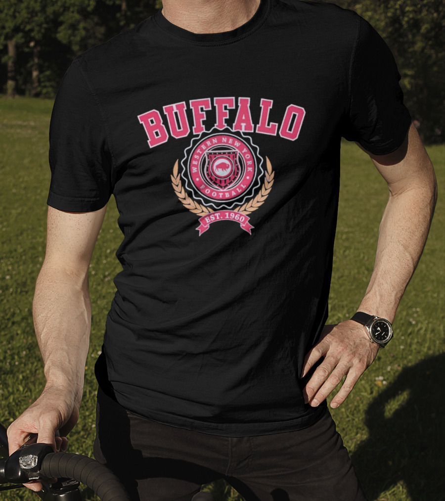 Buffalo Western New York Football Est. 1960 Vintage T-Shirt