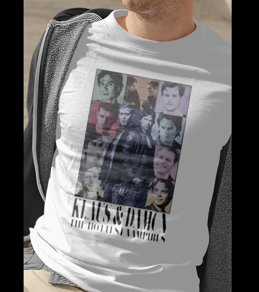 Klaus And Damon The Hottest Vampires Eras Tour T-Shirt