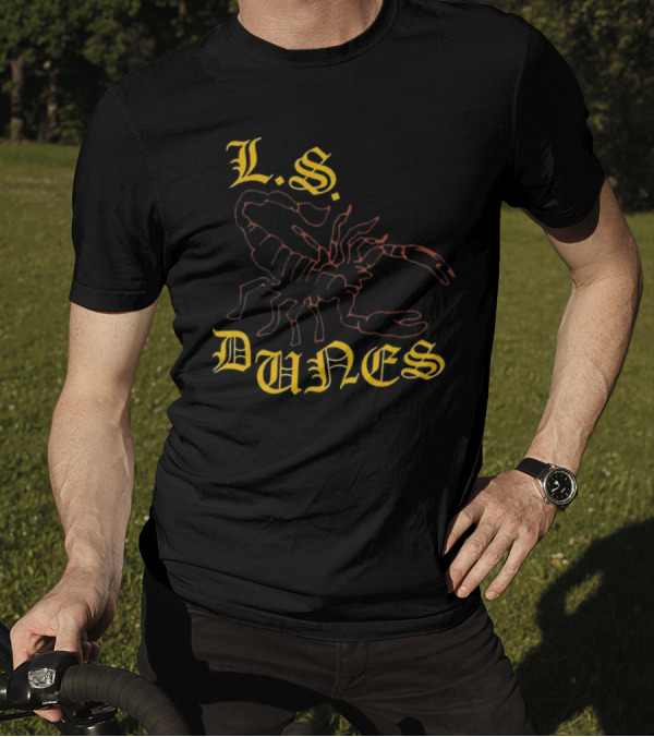 L.S. Dunes Scorpion Retro Gothic T-Shirt