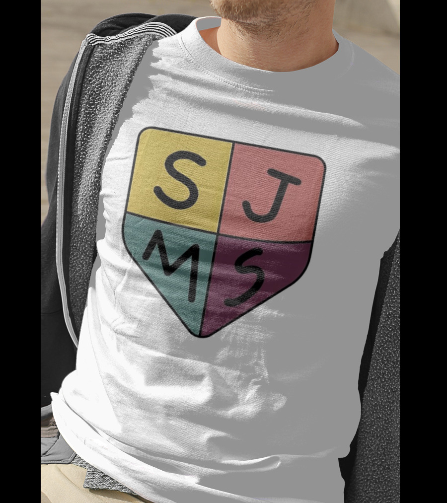 Saint James Middle School SJMS Shield Emblem T-Shirt