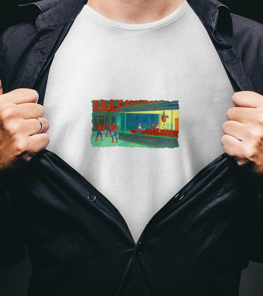 Spider Bar Phillies Nighthawks T-Shirt