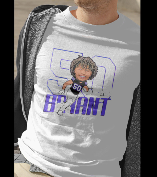 Support Weber State Defensive Lineman 50 Steven Bryant T-Shirt