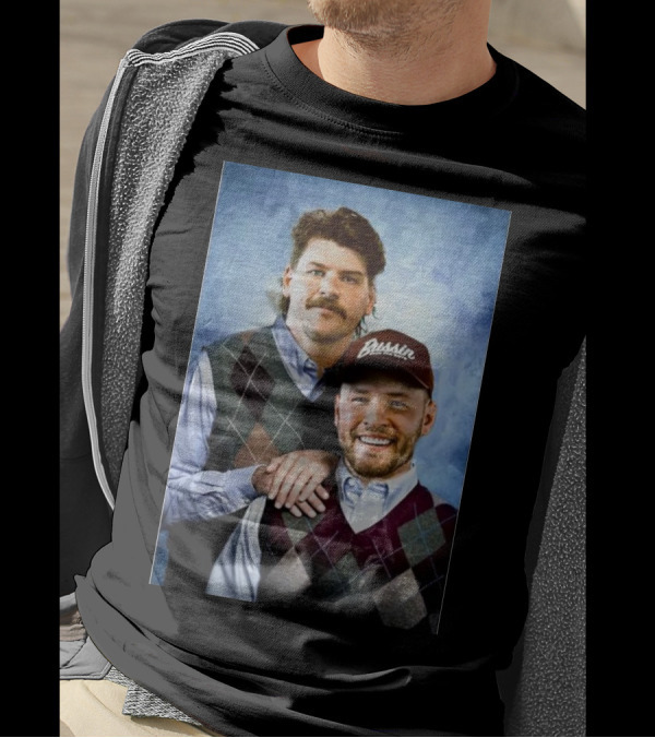 Bussin With The Boys Step Brothers Taylor Lewan Will Compton Photo T-Shirt