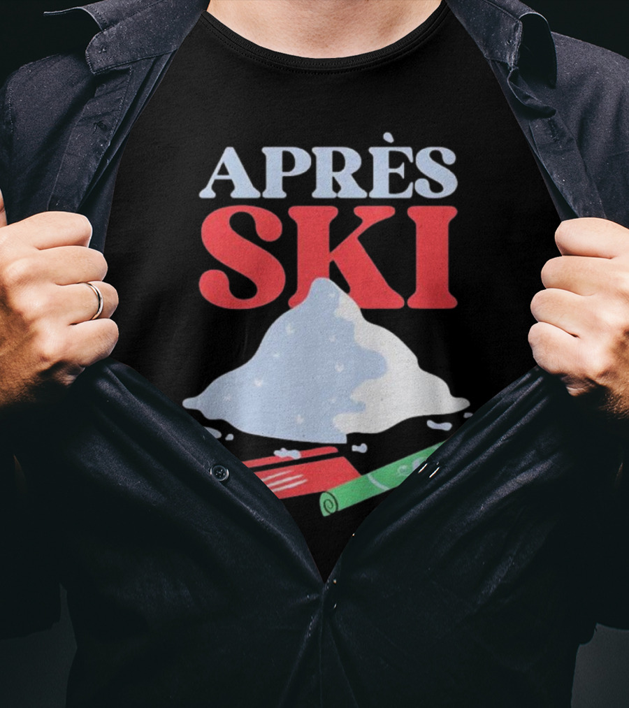 APRÈS SKI Snow Powder Enthusiast Fun Adventure T-Shirt