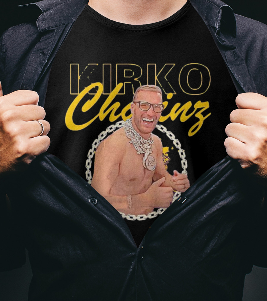 Kirko Chainz Kirk Cousins Signatures NFL Inspired Jewelry T-Shirt