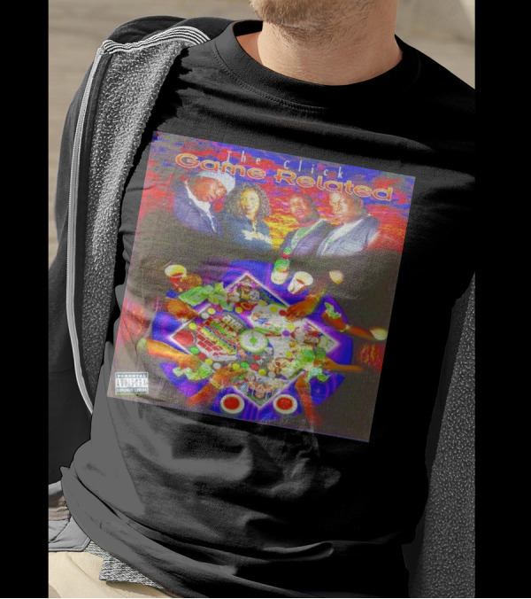 The Click Game Related Album Cover T-Shirt