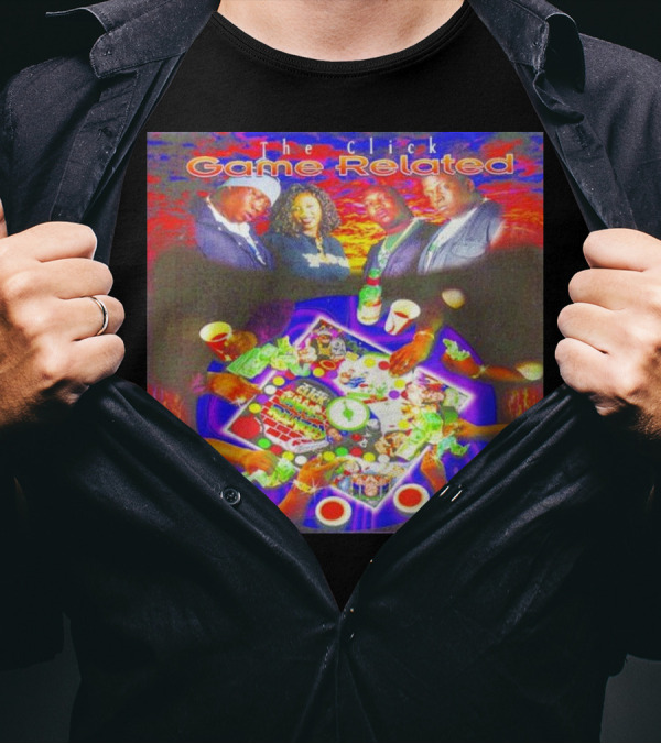 The Click Game Related Album Cover T-Shirt