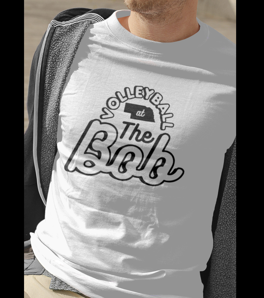 Volleyball At The Bob Nebraska T-Shirt