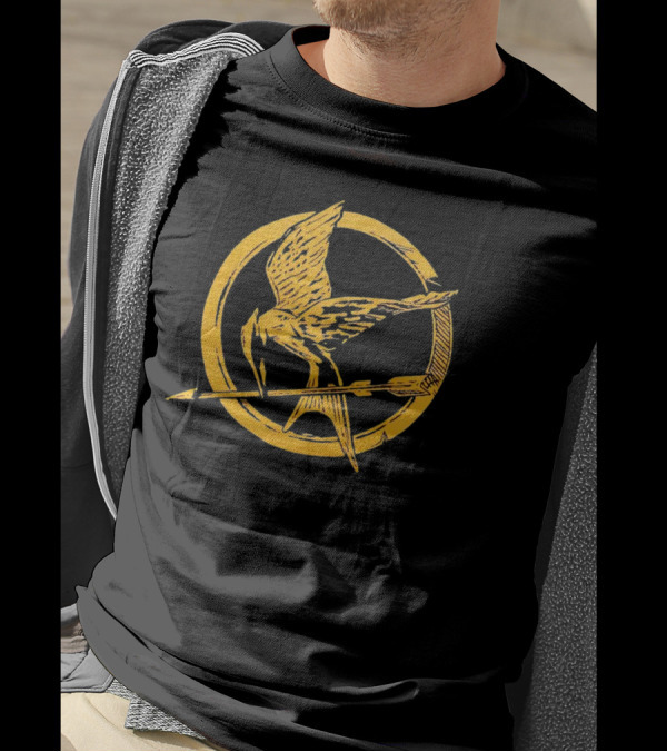 Mockingjay Pin Icon The Hunger Games T-Shirt