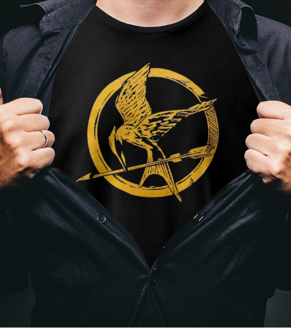 Mockingjay Pin Icon The Hunger Games T-Shirt