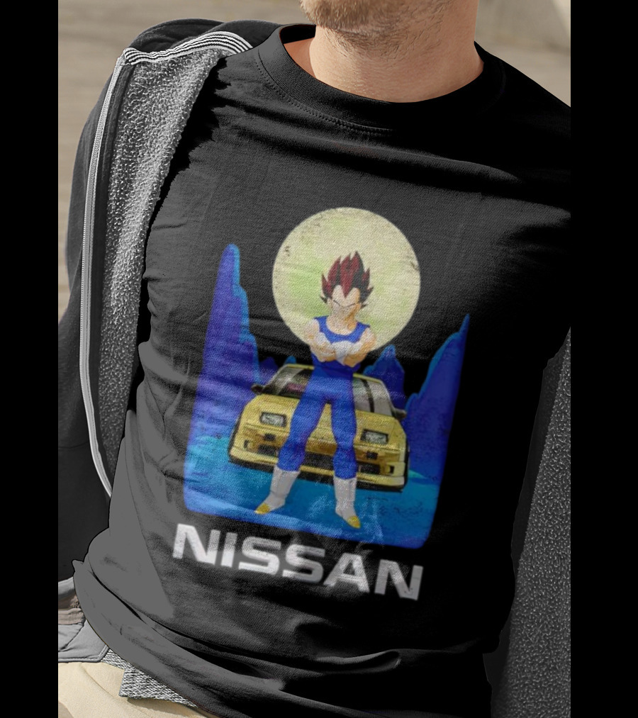 Nissan Vegeta Anime Classic Car Fusion T-Shirt