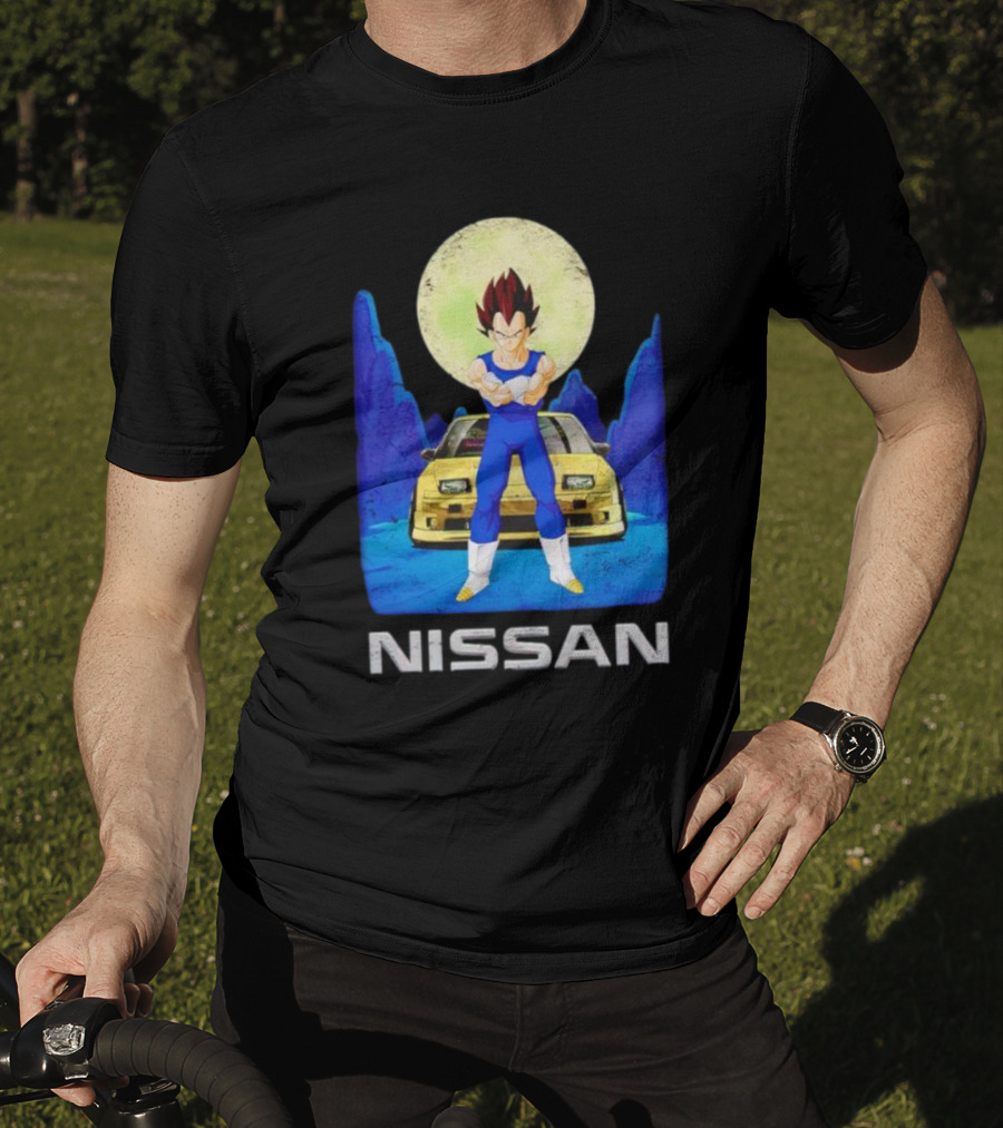 Nissan Vegeta Anime Classic Car Fusion T-Shirt