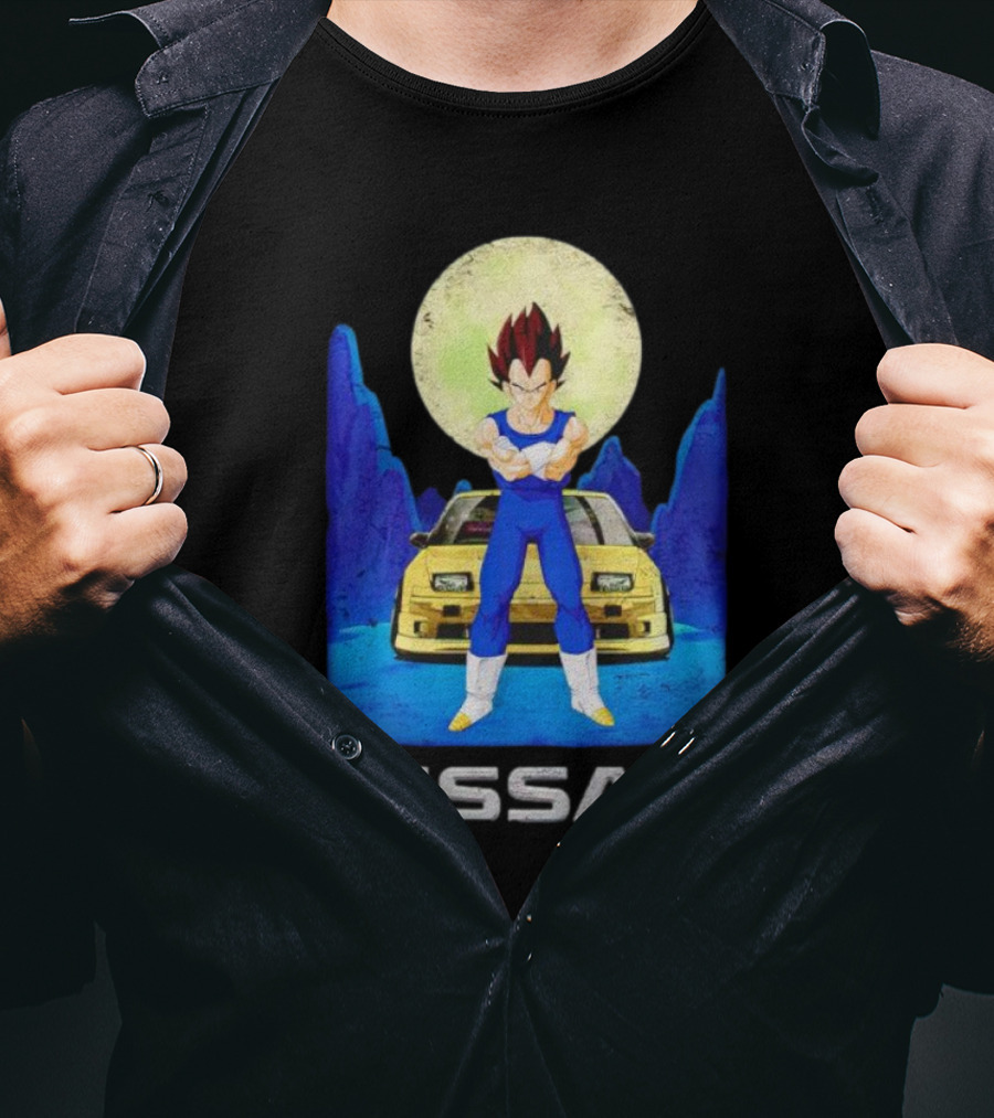 Nissan Vegeta Anime Classic Car Fusion T-Shirt