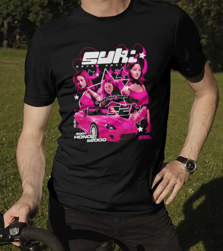 Suki Devon Aoki 2F2f 2001 Honda S2000 Racer Girl Power T-Shirt