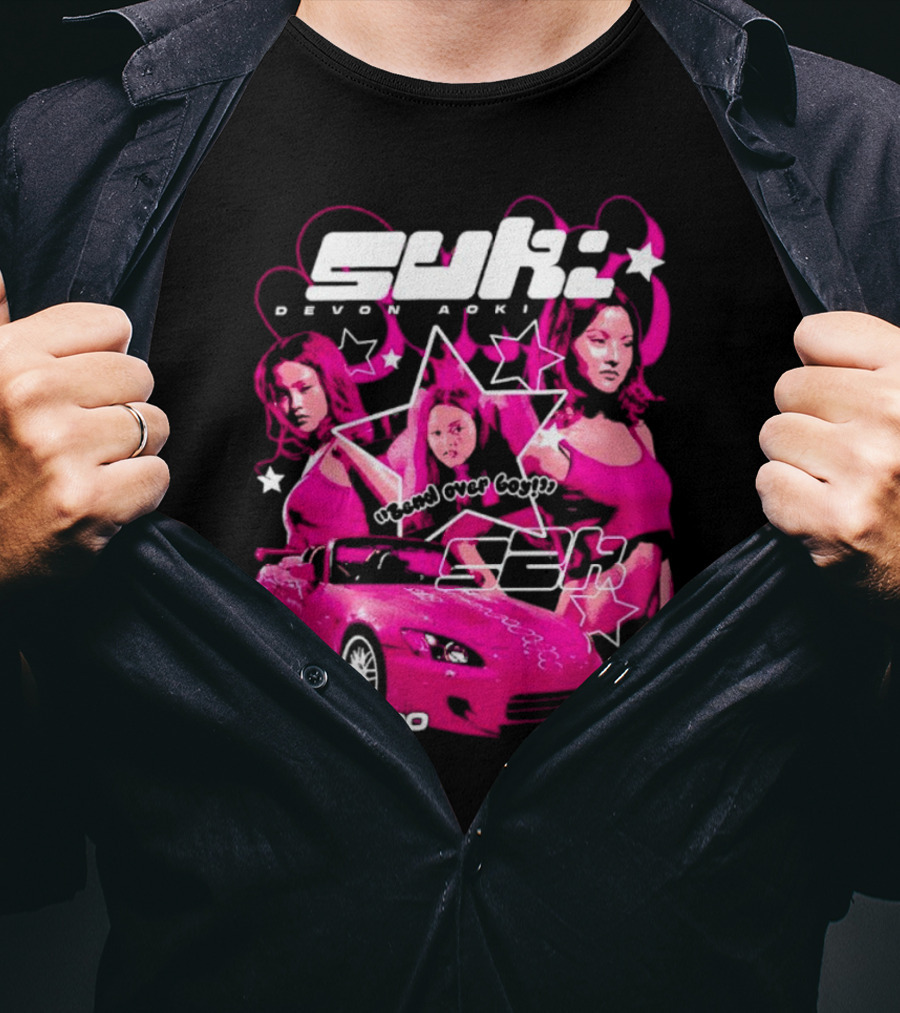 Suki Devon Aoki 2F2f 2001 Honda S2000 Racer Girl Power T-Shirt