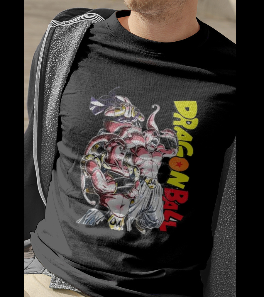 Majin Buu Forms Dragon Ball Z Mighty Trio Display T-Shirt