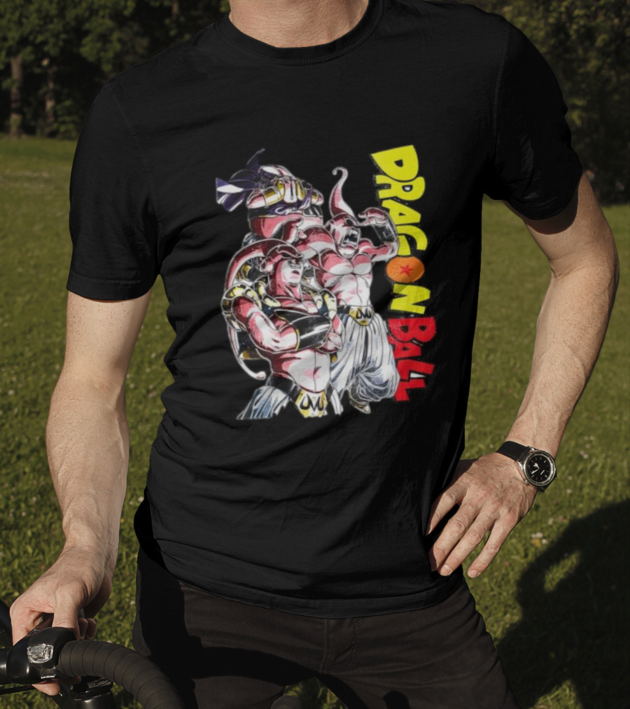 Majin Buu Forms Dragon Ball Z Mighty Trio Display T-Shirt