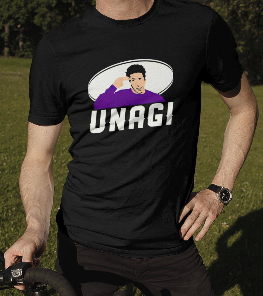 Friends Ross Geller Unagi Iconic Gesture From The One With Unagi T-Shirt