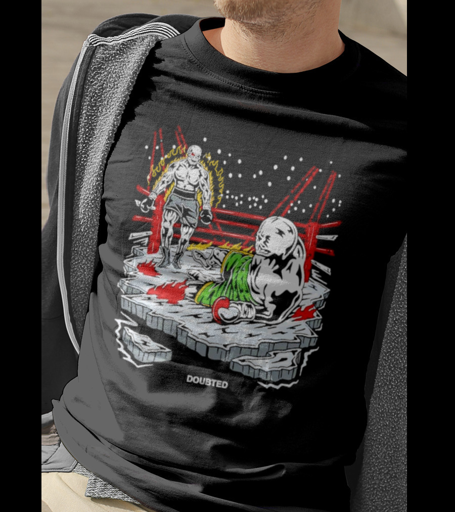 Doubted Full Violence Fighting Ring Showdown T-Shirt