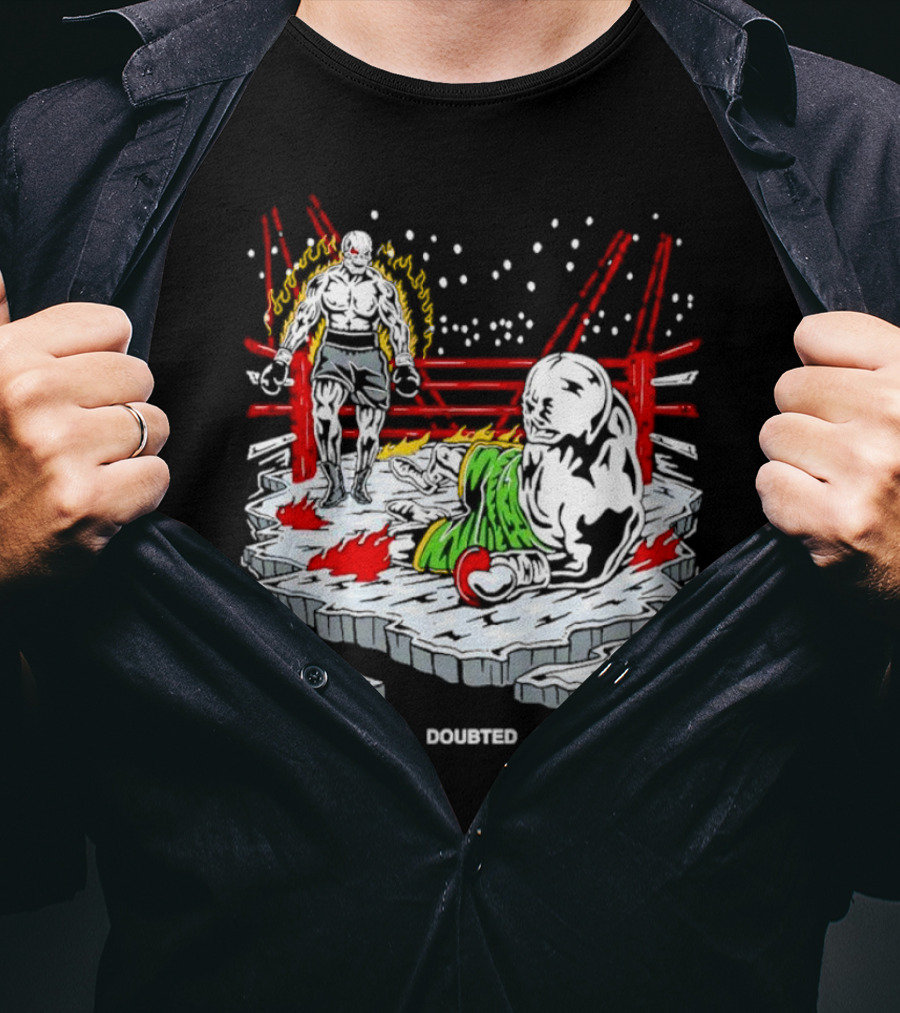 Doubted Full Violence Fighting Ring Showdown T-Shirt