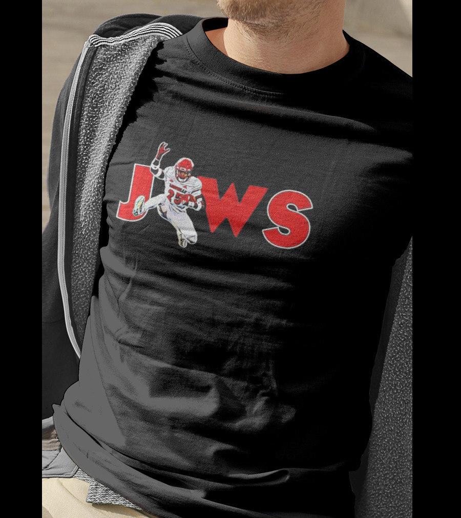Jaws Jawhar Jordan 25 Louisville Cardinals Football T-Shirt