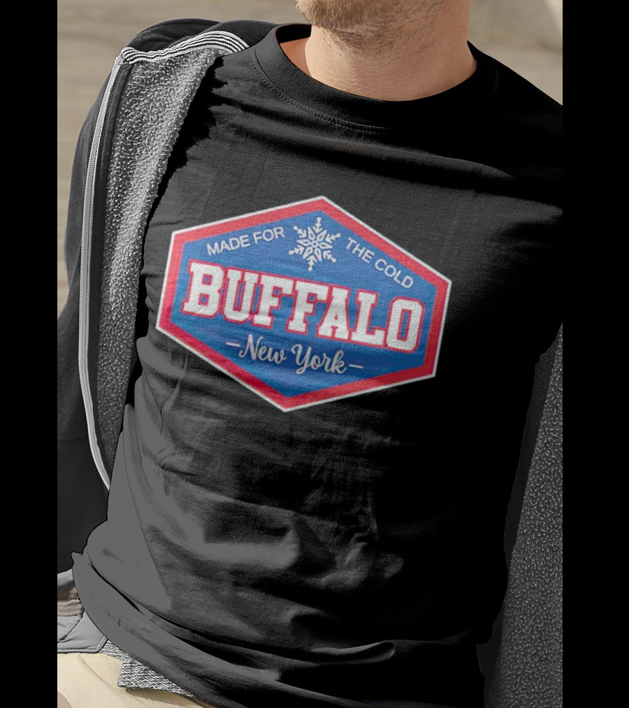 Buffalo New York Made For The Cold Snowflake T-Shirt