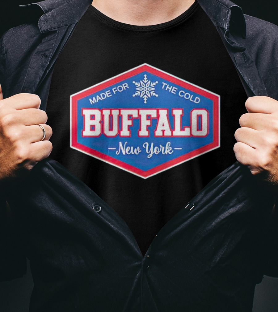 Buffalo New York Made For The Cold Snowflake T-Shirt