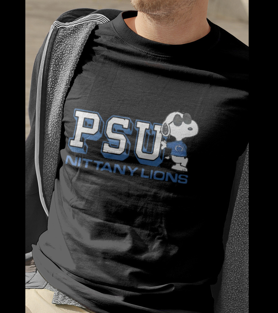 Snoopy PSU Nittany Lions Joe Cool Penn State T-Shirt