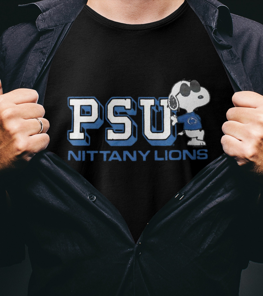 Snoopy PSU Nittany Lions Joe Cool Penn State T-Shirt