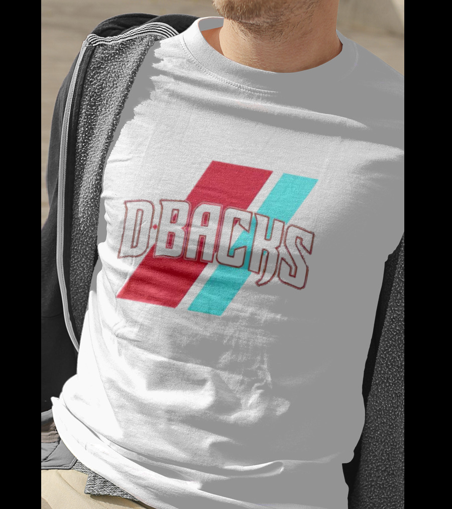 Arizona DBbacks Tri-Color Stripe T-Shirt