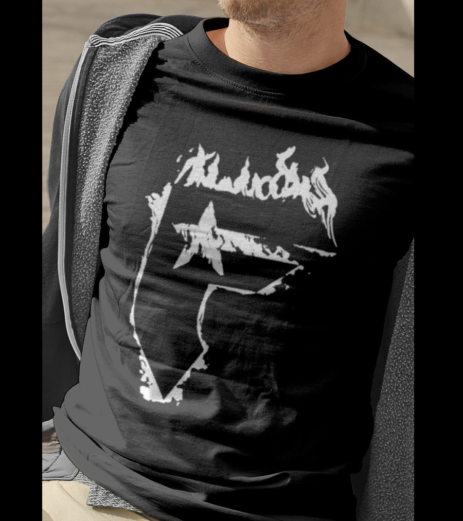 Famous Stars And Straps Flaming Star Emblem T-Shirt